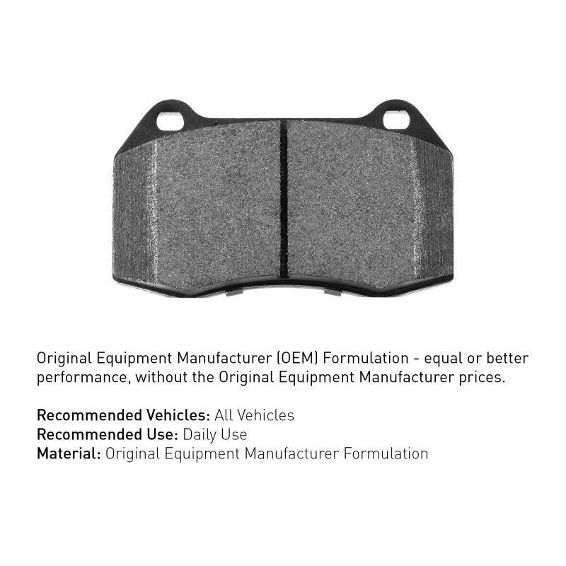 Mitsubishi Fuso Brake Pads - Rear - R1 Concepts - Optimum OE - `95-`04